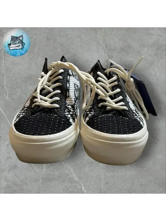 NEW Vans Premium Old Skool 36 Engineered Knit Black Vault Size M 5.5 / W 7 - Picture 4 of 5